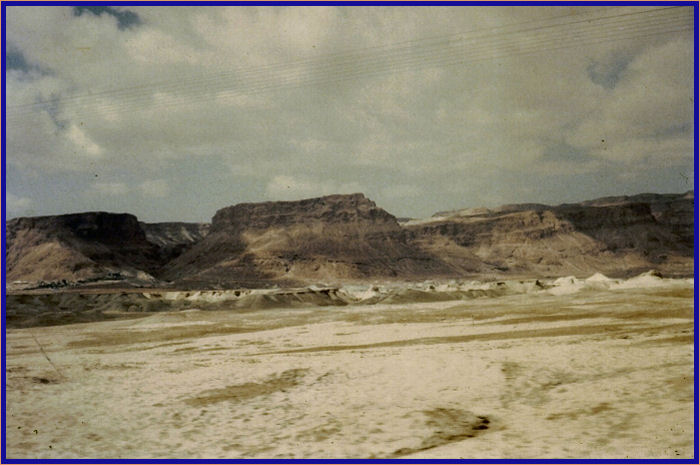 Masada was a Jewish stronghold built by King Herod in the 30s B.C.